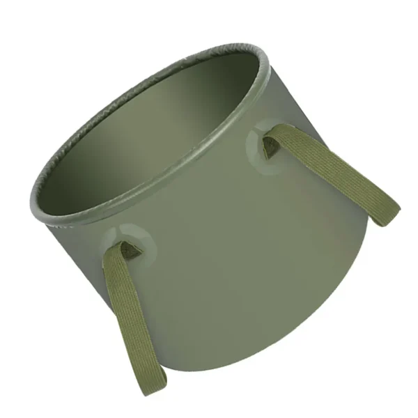 Foldable Water Bucket Portable Fishing Storage Container with Hanging Rope Cleaning Basin Camping Picnic Hiking 1