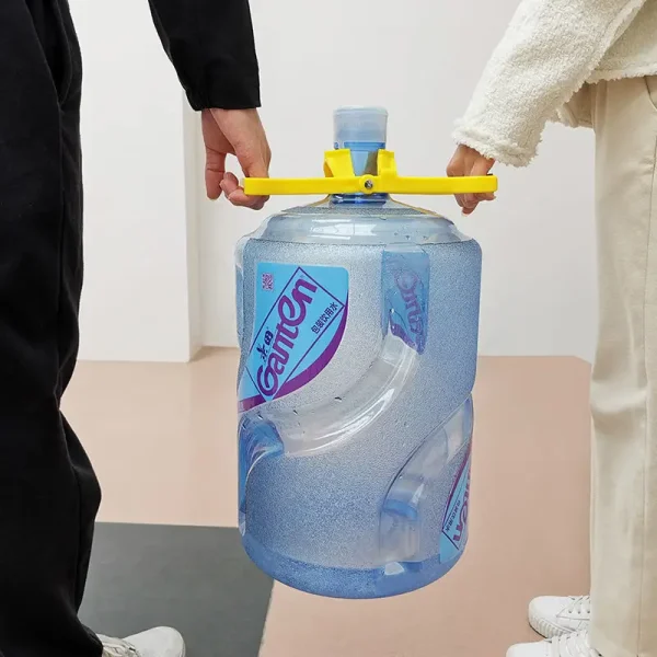 Water-lifting artifact hand-held ring large bucket water handle barreled water mineral pure water bucket household buckets 2