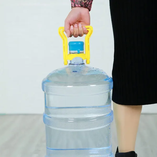 Water-lifting artifact hand-held ring large bucket water handle barreled water mineral pure water bucket household buckets 5