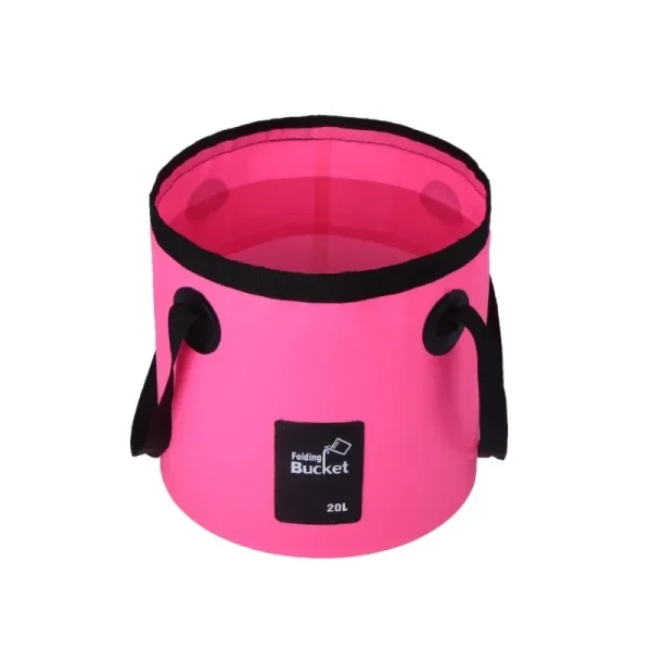 12L Portable Bucket Water Storage Bag Storage Bag Waterproof Water Bag Fishing Folding Bucket Camping Hiking Outdoor Travel 6