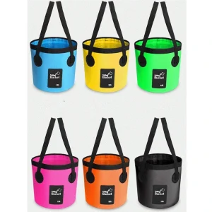 12L/15L/20L Folding Bucket Portable Bucket Water Storage Bag Outdoor Car Storage Bag Waterproof Water Bag Fishing 1