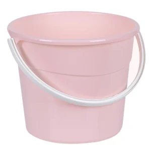 1pcs Car Wash Bucket Round Plastic Waterproof Cleaning Pail Container Storage Mop Use Lightweight Large Capacity 1