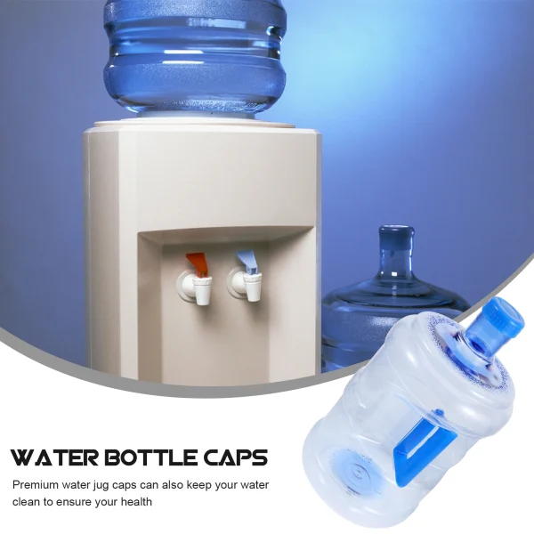 1pc Drinking Water Bucket PC Material Handle Heat Resistant Multifunctional Storage Home Use Purified Plastic 5