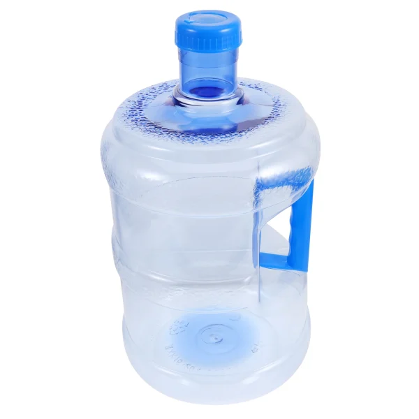 1pc Drinking Water Bucket PC Material Handle Heat Resistant Multifunctional Storage Home Use Purified Plastic 6