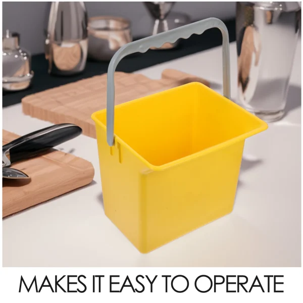 Clear Car H held Water Bucket Large Capacity Multi Function Garbage Disposal Plastic H Storage Tool Utility 3