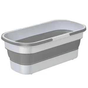 Folding Bucket Mop Bucket Portable Collapsible Bucket With Wheel Multifunctional Folding Basin Household Items Camping Car 1