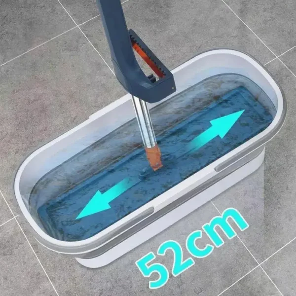 Folding Bucket Mop Bucket Portable Collapsible Bucket With Wheel Multifunctional Folding Basin Household Items Camping Car 4