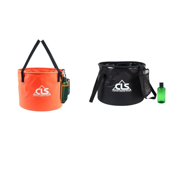 Foldable Bucket Camping Wash Basin Multipurpose Portable Water Storage Container Fishing Storage Container for Travel Boating 2