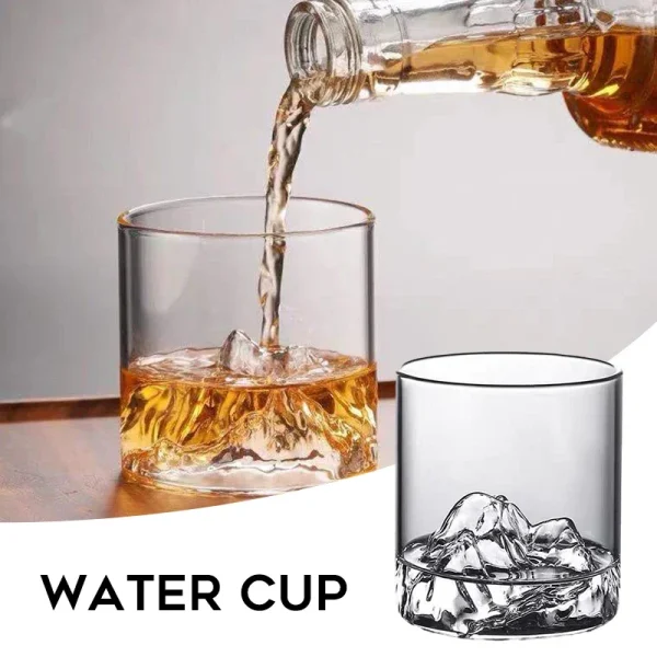 Water Cup Japanese Mountain Whiskey Glass  Transparent Multipurpose Glass Bar Party Drinkware High Appearance Water Cup 1