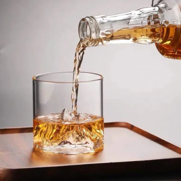 Water Cup Japanese Mountain Whiskey Glass  Transparent Multipurpose Glass Bar Party Drinkware High Appearance Water Cup 2