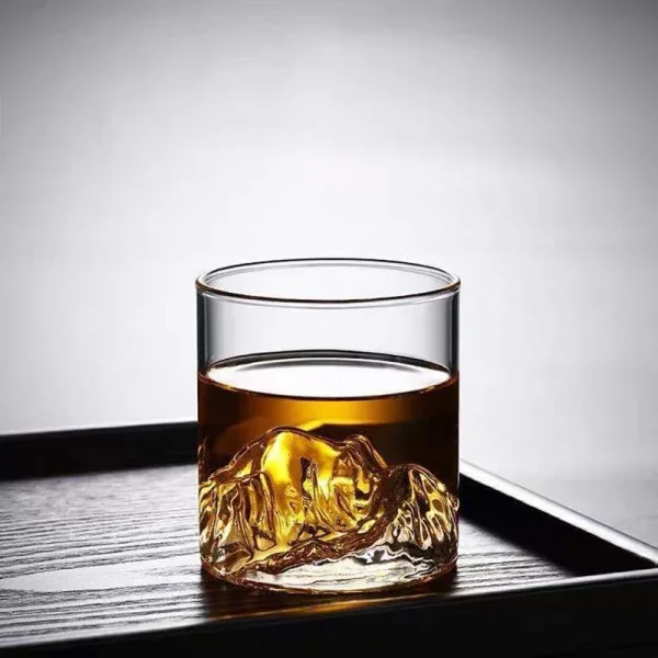 Water Cup Japanese Mountain Whiskey Glass  Transparent Multipurpose Glass Bar Party Drinkware High Appearance Water Cup 3