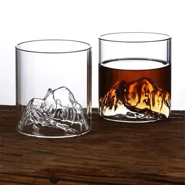 Water Cup Japanese Mountain Whiskey Glass  Transparent Multipurpose Glass Bar Party Drinkware High Appearance Water Cup 6