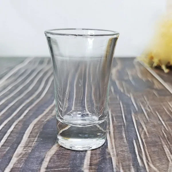 6pcs Set Transparent Spirit Cup 20ml Thick Bottom Small Wine Glass Bar Specific Liquor Goblet Vodka Tequila Cups Drinkware Party 3