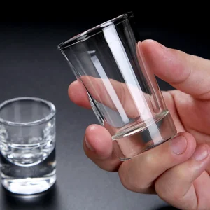 6pcs Wine Cups Set 31ml Spirits Cup Wedding Glasses Whiskey Cocktail Mugs Transparent Liquor Glass Family Gathering Drinkware 1