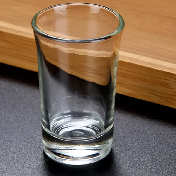 6pcs Wine Cups Set 31ml Spirits Cup Wedding Glasses Whiskey Cocktail Mugs Transparent Liquor Glass Family Gathering Drinkware 4