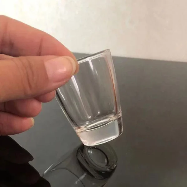 6pcs Set Spirits Shot Glasses Party Bar Club Drinking Tool Wedding Wine Cups 35ml Cocktail Pint Vodka Cups Transparent Drinkware 3