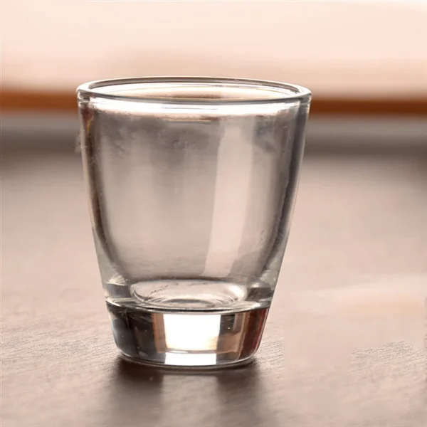 6pcs Set Spirits Shot Glasses Party Bar Club Drinking Tool Wedding Wine Cups 35ml Cocktail Pint Vodka Cups Transparent Drinkware 4