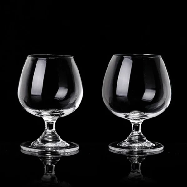 2pcs Set Red Wine Glass Transparent Grape Cup Champagne Vodka Cups Cognac Mug Drinkware Brandy Goblet Transparent Drinkware Gift 6