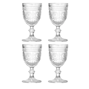 4pcs Set Champagne Cup Red Wine Glasses Luxury Sets Crystal Diamond Painting Brandy Goblet Vodka Mug Transparent Party Drinkware 1