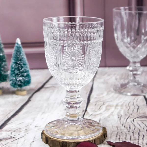 4pcs Set Champagne Cup Red Wine Glasses Luxury Sets Crystal Diamond Painting Brandy Goblet Vodka Mug Transparent Party Drinkware 3