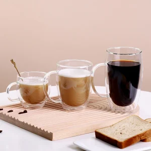 80/650ml Heat Resistant Double Wall Tea Glass Cup Beer Coffee Handmade Creative Healthy Cold Beverage Transparent Drinkware Mugs 1