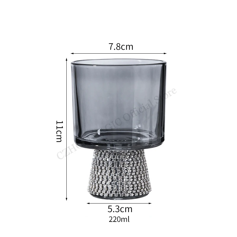 1Pcs Gray WaterGlass