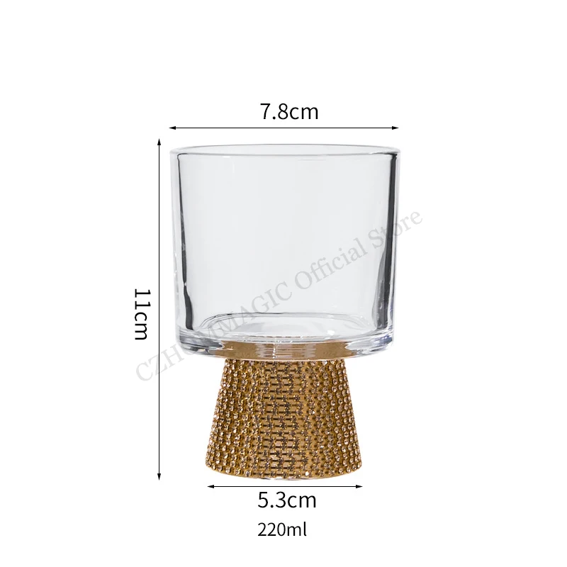1Pcs ClearWaterGlass