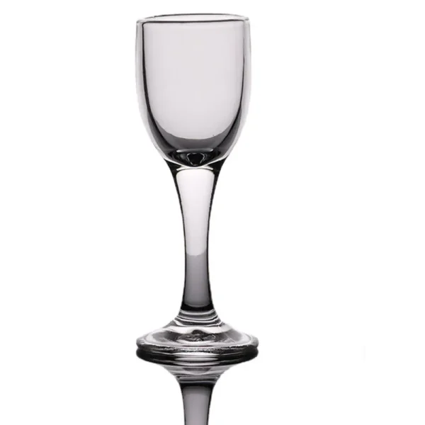 6pcs Set 25ml Classic Shot Glass Transparent Small Wine Cup Foreign Wine Spirits Vodka Mugs Household Liquor Goblet Drinkware 4