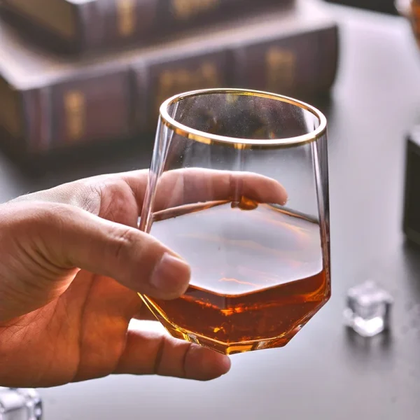 360ml Wedding Wine Glasses Drinkware Transparent Cocktail Glass Party Bar Club Drinking Tools Tea Coffee Mug 6