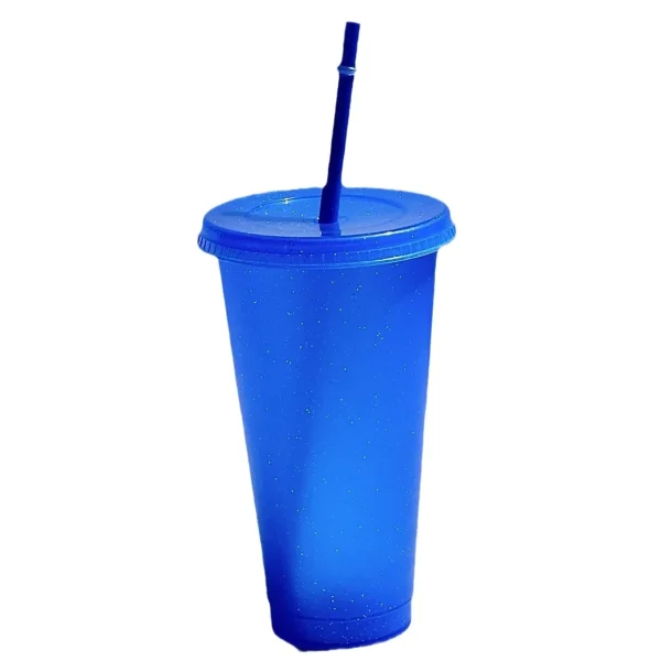 10pcs Bulk Wholesale Plastic Cups Tumblers Reusable Large Water Bottle Cold Mug Summer Drinkware Color Changing Cups BPA FREE 5