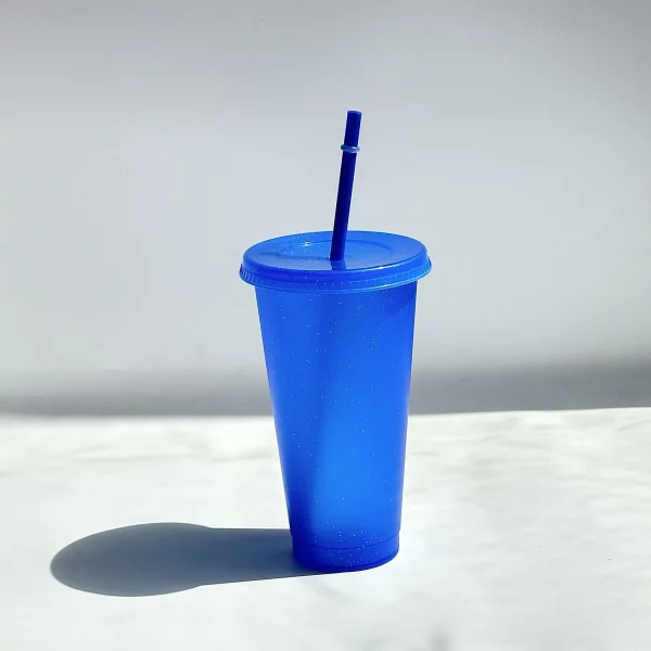 10pcs Bulk Wholesale Plastic Cups Tumblers Reusable Large Water Bottle Cold Mug Summer Drinkware Color Changing Cups BPA FREE 6