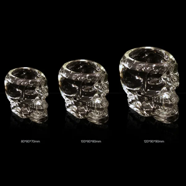 Bones Armor Warrior Skull Designed Wine Glass Cup Mug Gothic Drinking Skull Cup for Home Barware Whiskey Wine Water Drinkware 2