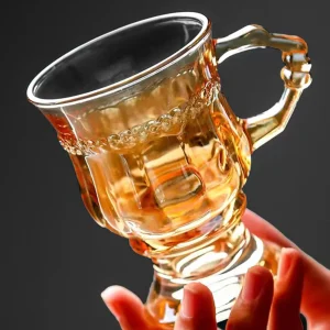 Clear Drinking Cup Heat Resisting Home Cup Drinkware For Home Bar 1