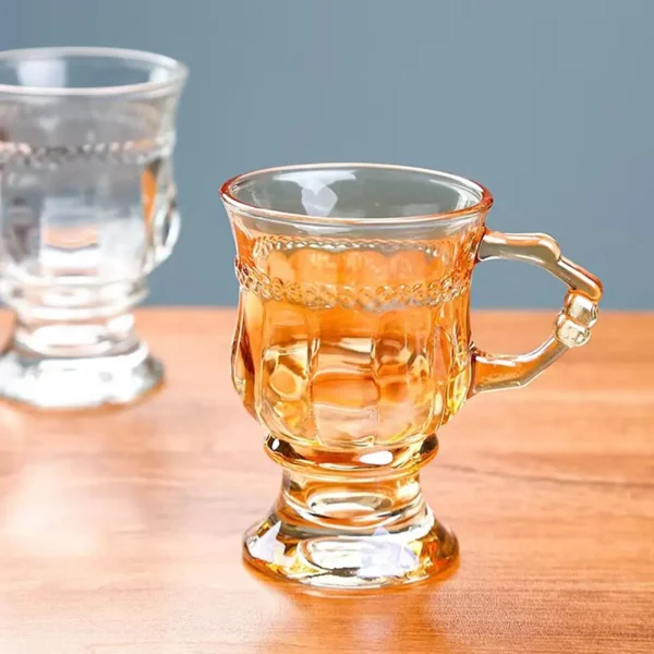 Clear Drinking Cup Heat Resisting Home Cup Drinkware For Home Bar 2