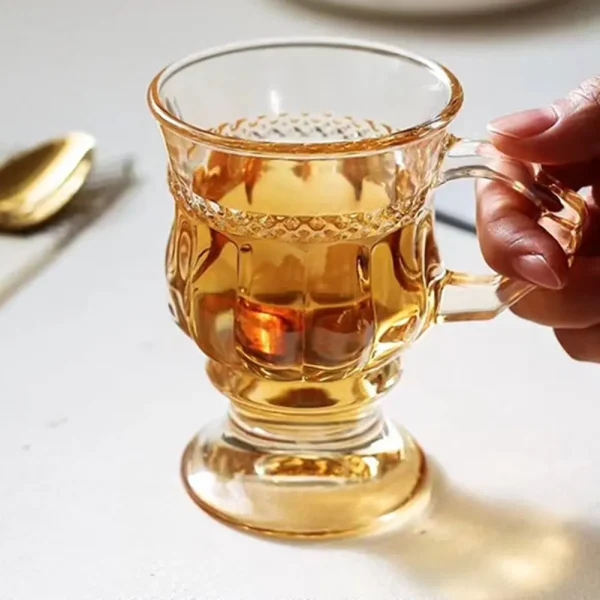 Clear Drinking Cup Heat Resisting Home Cup Drinkware For Home Bar 5