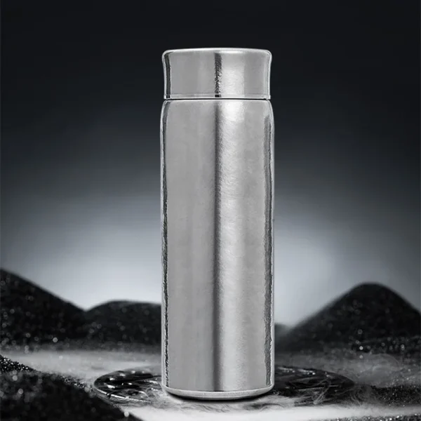 300ml Thermos Cup With Filter,Double Layer Pure Titanium Vacuum Flasks,High-end Gift Drinkware,Portable Outdoor Water Bottle 1