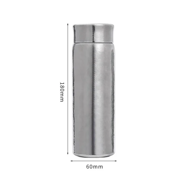 300ml Thermos Cup With Filter,Double Layer Pure Titanium Vacuum Flasks,High-end Gift Drinkware,Portable Outdoor Water Bottle 4