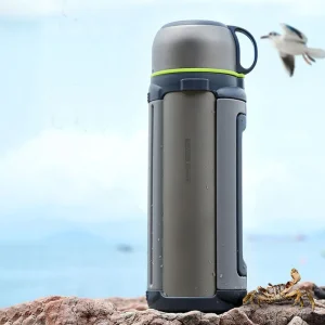 TiLiving-Pure TitaniumThermos Kettle/Pot,1.8L Large Capacity Double Layer Vacuum Drinkware,Travel Vacuum Flasks,Hot Water Bottle 1