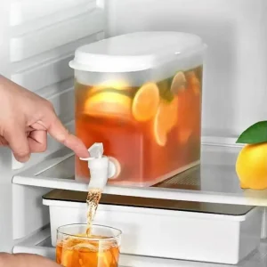 3.5L Refrigerator Cold Kettle with Faucet Drinkware Kettle Pot Beverage Dispenser Cool Water Bucket Fruit Jugs Kitchen Tool 1