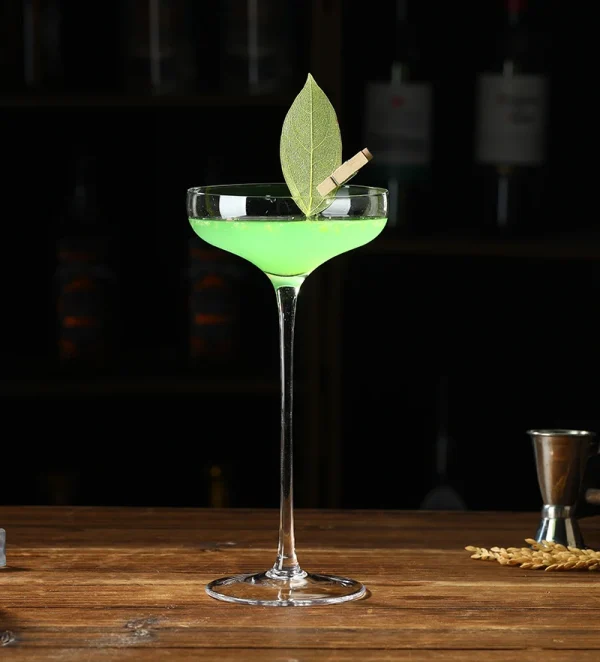 Extra Tall 240ml 2PCS 240ML Cocktail Glass Martini Glass Drinkware Set of 2 2