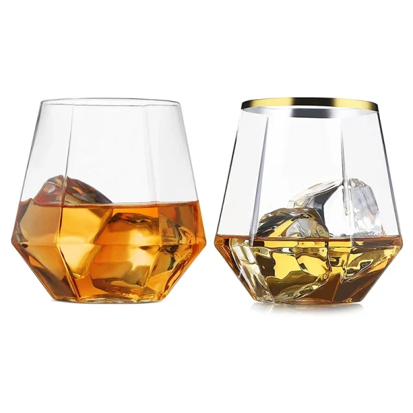 360ml Wedding Wine Glasses Drinkware Transparent Cocktail Glass  Bar Party Club Drinking Tools Tea Coffee Mug 4