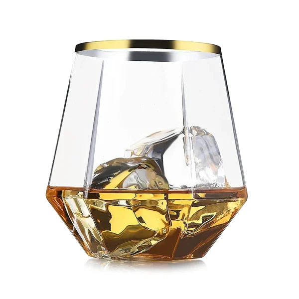 360ml Wedding Wine Glasses Drinkware Transparent Cocktail Glass  Bar Party Club Drinking Tools Tea Coffee Mug 5