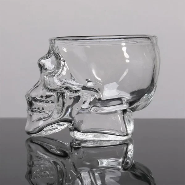 Bones Armor Warrior Skull Designed Wine Glass Gothic Mug Drinkware Whiskey Skull Cup Drinking Water Glass Cup Home Barware 1PCS 4