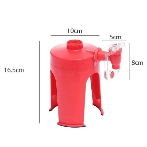 Soda Dispenser Coke Bottle Inverted Carbonated Beverage Upside Down Drinking Water Dispense Machine Home Party Pub Bar Drinkware 5