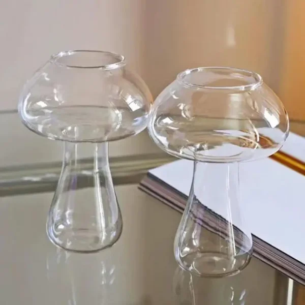 Cute Mushroom Cocktail Glass 250ml Cup For Drinks Beer Creative Clear Wine Glasses Coffee Cups Drinkware Bar Shot Glasses 1