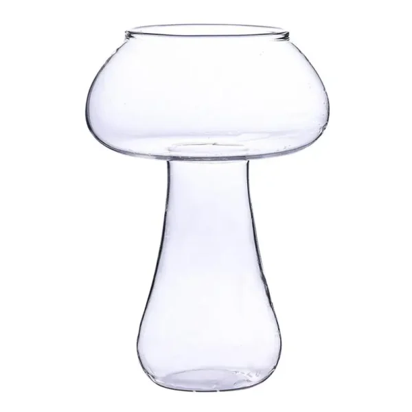 Cute Mushroom Cocktail Glass 250ml Cup For Drinks Beer Creative Clear Wine Glasses Coffee Cups Drinkware Bar Shot Glasses 5