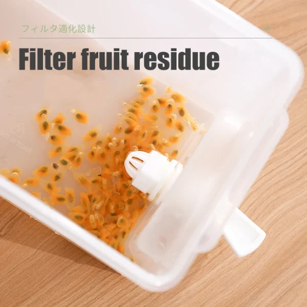 4L Cold Kettle Refrigerator With Faucet Household Lemonade Bottle Drinkware Cold Water Container For Kitchen Cool Water Bucket 5