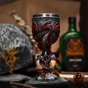 Sword Dragon Wine Glass Medieval Resin Stainless Steel Goblet Chalice Cocktail Glasses Whiskey Cup Champagne Cups Bar Drinkware 1