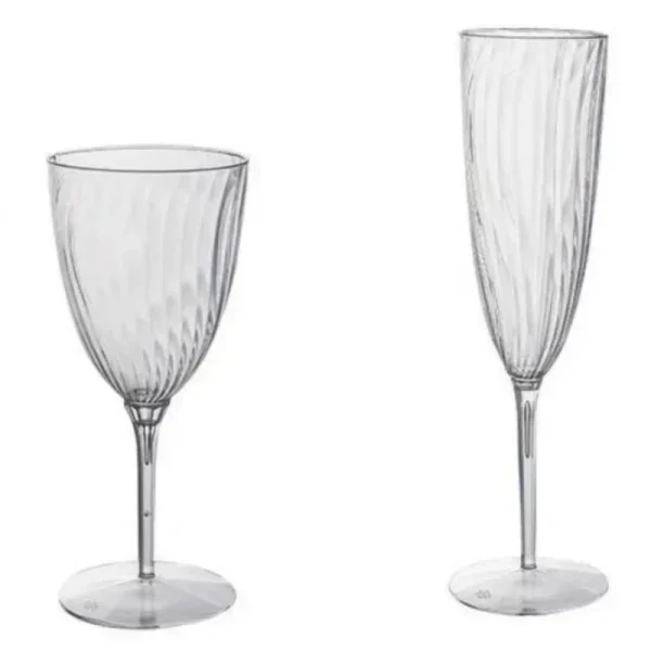1pc 210ml Red Wine Champagne Flutes Cups Plastic Thickened Imitation Plastic Cups Clear Wedding Festival Supplies Drinkware Cup 6