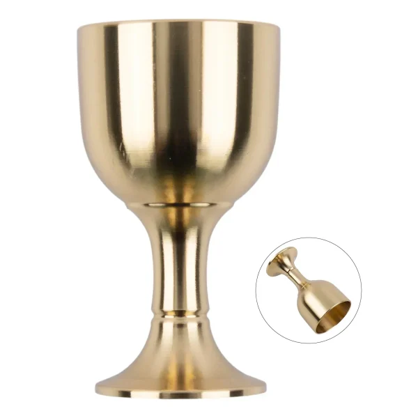 15ml/30ml Vintage Brass Wine Glass Drinking Liquor Tumbler Cup Mug For Party Bar Wine/Beer/Juice Goblet Beverage Drinkware 4